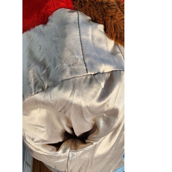 Blank NYC Rainbow Pop Faux Fur Cropped Open Jacket Size S - Picture 14 of 15